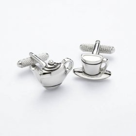 Cufflinks - Cup & Tea Pot